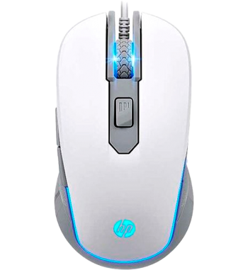 Mouse Gamer USB M200 Branco HP